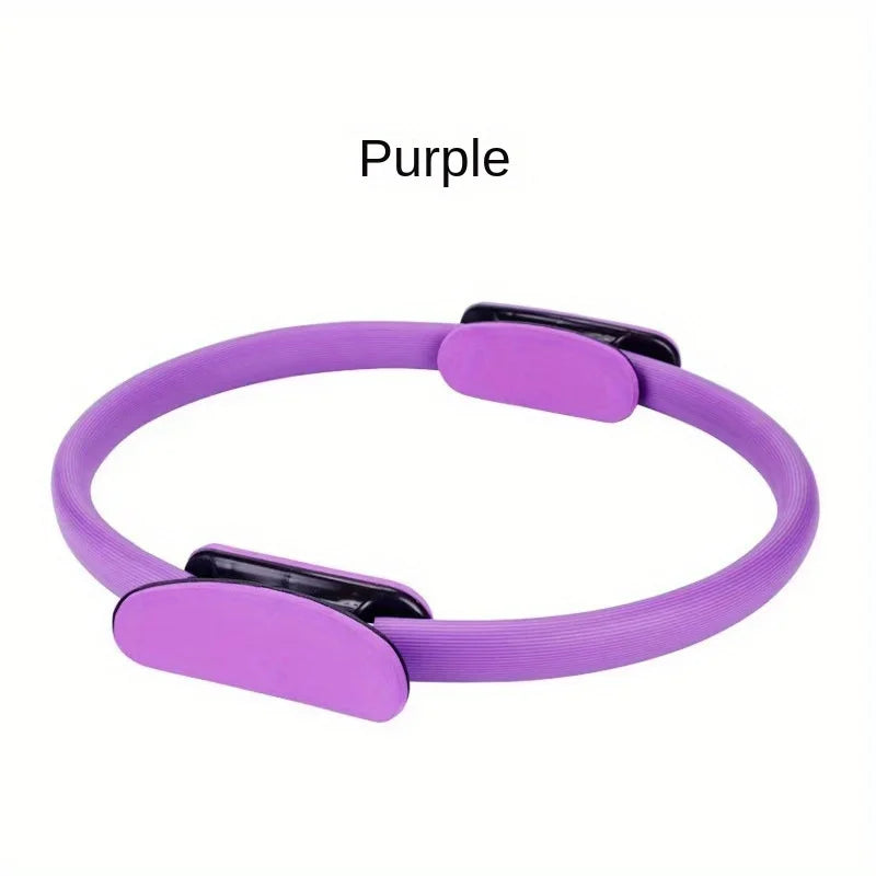 [Fitness Ring] Monochrome Fitness Ring | Yoga Pilates Ring for Home Exercise, Resistance Elastic Gym Workout, Body Stretch Ring