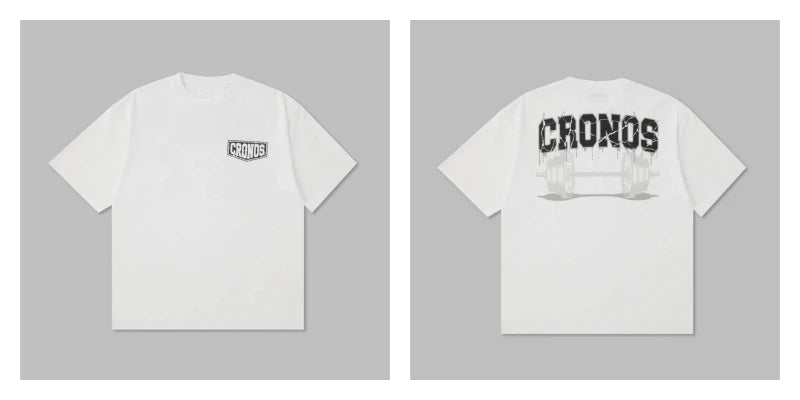 Fitness men's and women's running T-shirts, cotton fitness sports shirts, tops, gym exercise training T-shirts