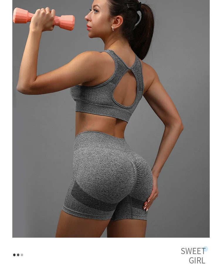 Women Yoga and High Waist Butt Lifting Workout Fitness Tights