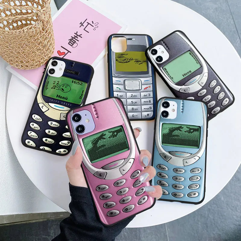 Funny Abstract Silicone Phone Case for IPhone 11 12 13 15 16 Pro Max Mini X XS MAX XR 14 Plus SE20 Soft Protection Covers Coque