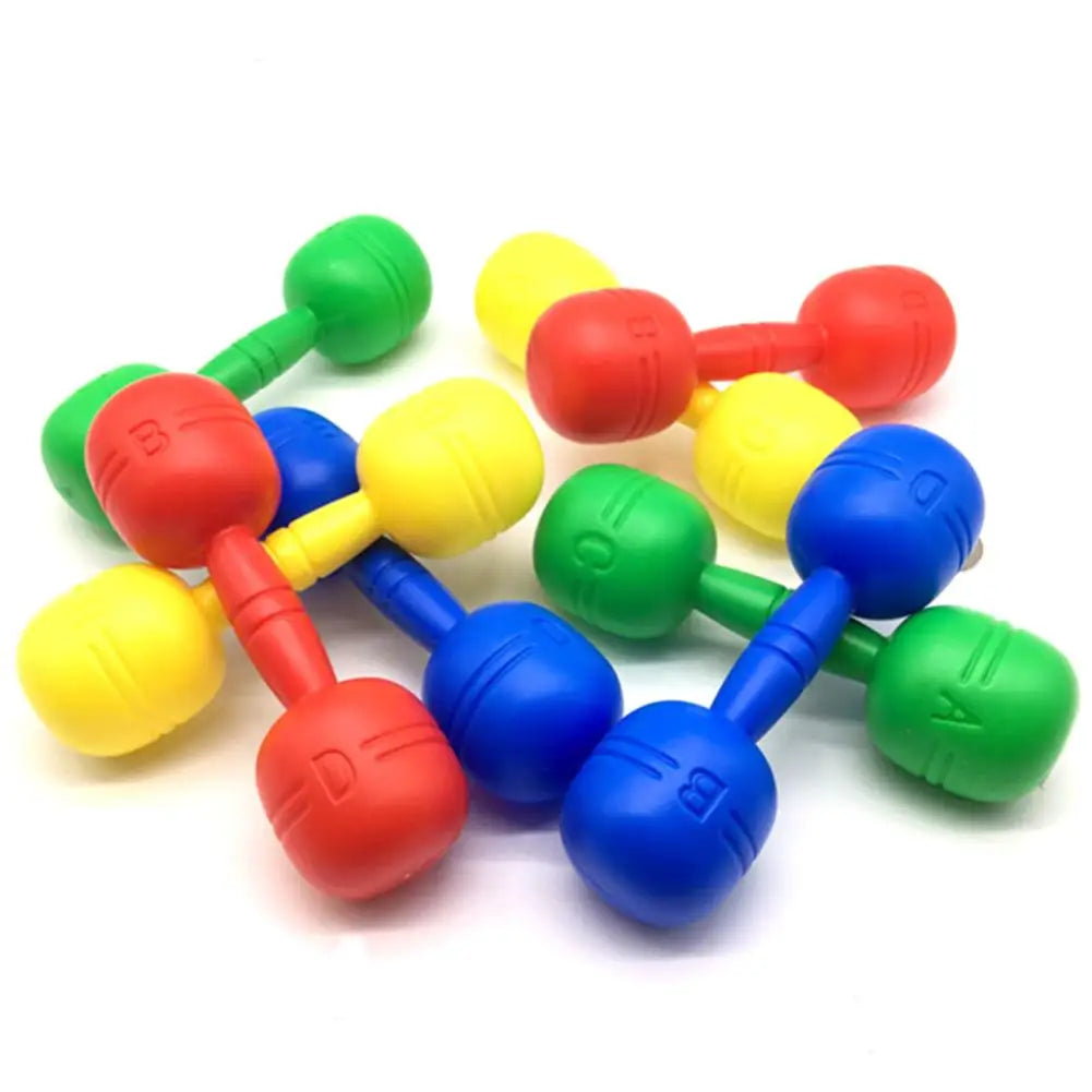 Plastic Dumbbells Children'S Sports Fitness Dumbbells Children Dumbbells Toys Fitness Barbell Toddler Equipment Fitness D8B7