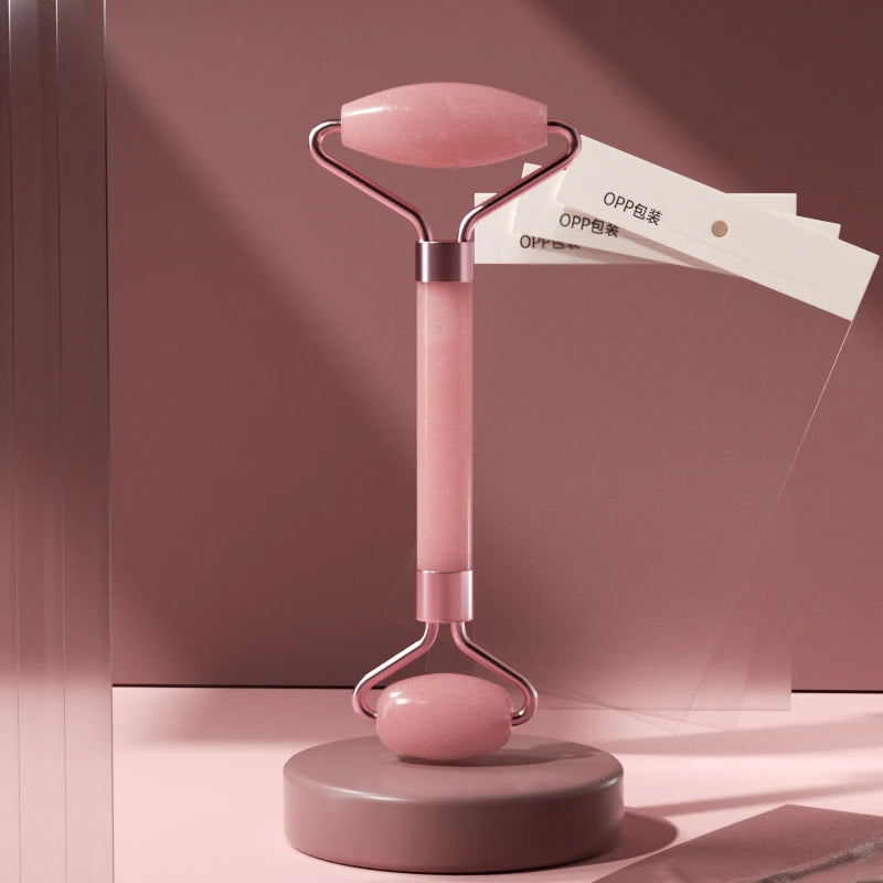 Rose Quartz Facial Roller