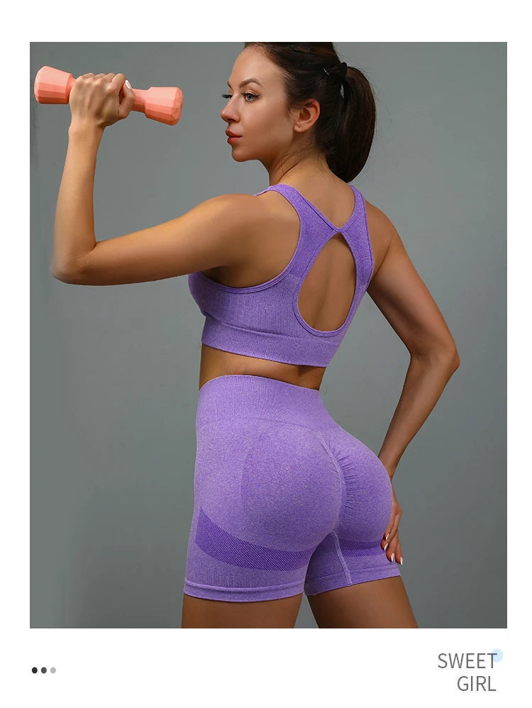 Women Yoga and High Waist Butt Lifting Workout Fitness Tights