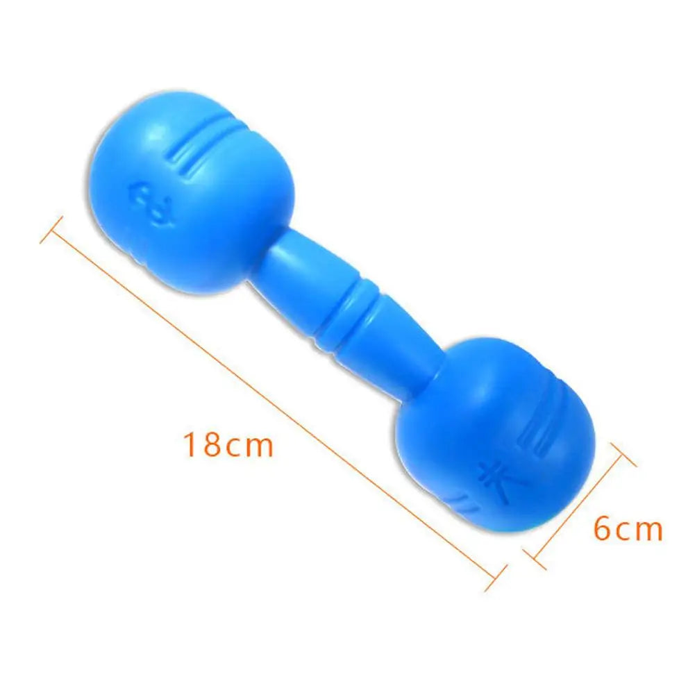 Plastic Dumbbells Children'S Sports Fitness Dumbbells Children Dumbbells Toys Fitness Barbell Toddler Equipment Fitness D8B7