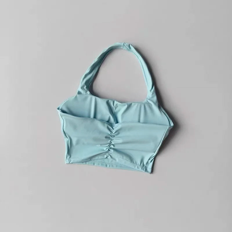 Fitness Bra Workout Tops Gym Fitness Sports Bras Sexy Athletic Sport Bra Women Backless Gym Yoga Crop Top