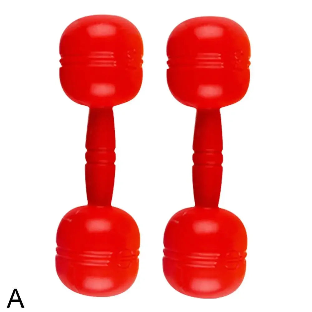 Plastic Dumbbells Children'S Sports Fitness Dumbbells Children Dumbbells Toys Fitness Barbell Toddler Equipment Fitness D8B7