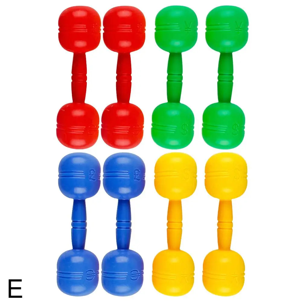 Plastic Dumbbells Children'S Sports Fitness Dumbbells Children Dumbbells Toys Fitness Barbell Toddler Equipment Fitness D8B7